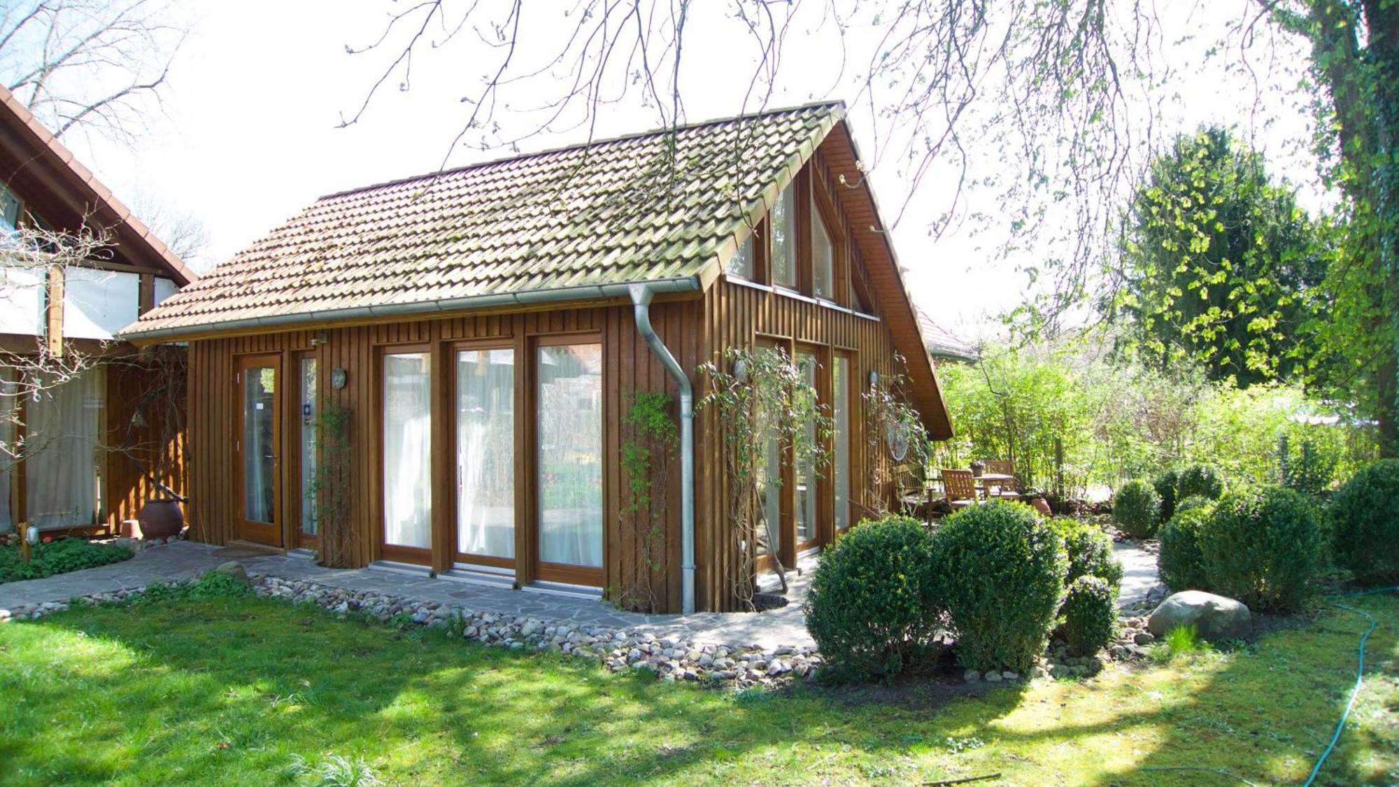 Ferienhaus Kastaniengruen Worpswede Exterior foto